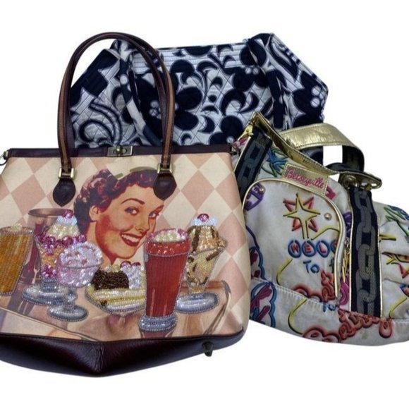 Vera Bradley Handbags - vera bradley lot of mixed brands betsey johnson mu